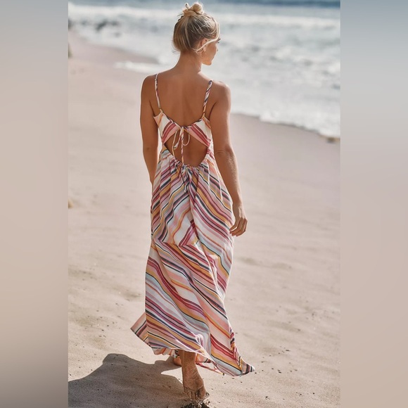 Anthropologie Stripe Maxi Dress - Picture 6 of 11
